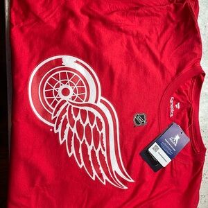 Detroit Red Wings Lucas Raymond Fanatics Men Shirt XL New w/tags